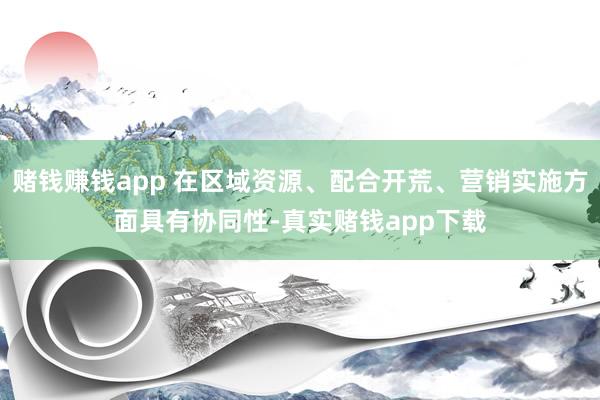 赌钱赚钱app 在区域资源、配合开荒、营销实施方面具有协同性-真实赌钱app下载
