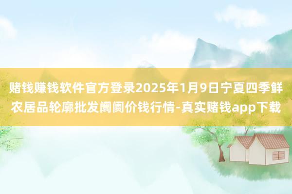 赌钱赚钱软件官方登录2025年1月9日宁夏四季鲜农居品轮廓批发阛阓价钱行情-真实赌钱app下载