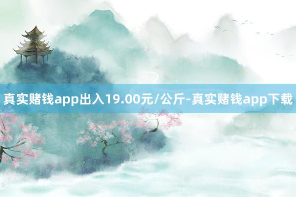 真实赌钱app出入19.00元/公斤-真实赌钱app下载