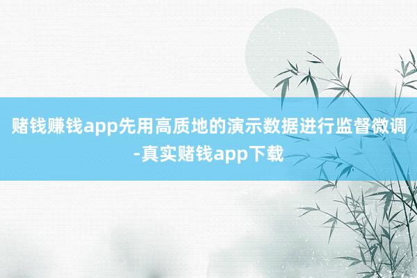 赌钱赚钱app先用高质地的演示数据进行监督微调-真实赌钱app下载
