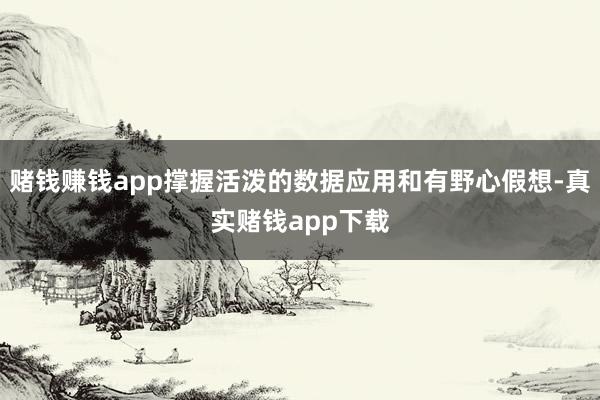 赌钱赚钱app撑握活泼的数据应用和有野心假想-真实赌钱app下载